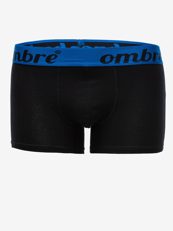 Ombre Clothing Fekete férfi boxeralsó - 7 csomag Ombre Clothing U157 Férfi boxeralsó - 7 csomag Ombre Clothing U157
