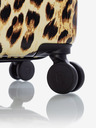 Heys Fekete és barna mintás utazóbőrönd Heys Brown Leopard L