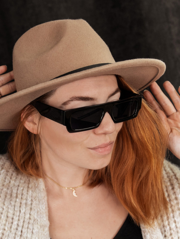 VEYREY VeyRey napszemüveg négyzet alakú mellény Fekete