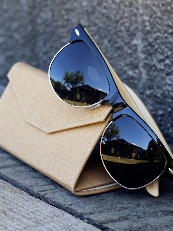 VEYREY VeyRey napszemüveg polarizált félkeretes napszemüveg Hyalos fekete szemüveg