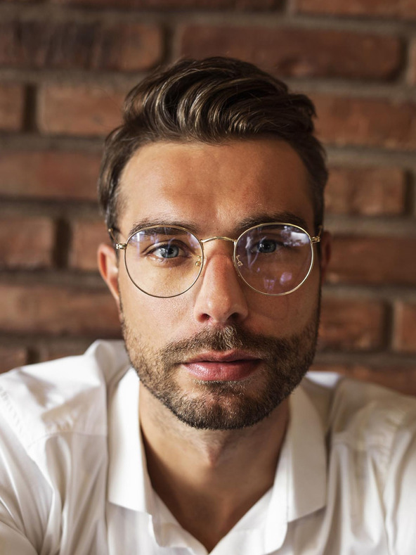 VEYREY VeyRey kék fényt blokkoló szemüveg ovális Curda