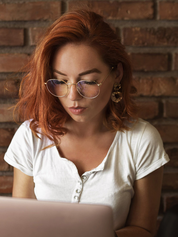 VEYREY VeyRey kék fényt blokkoló szemüveg ovális Curda