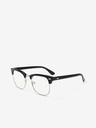 VEYREY VeyRey Blue Light Blocking Glasses Semi-Framed Gadson Fekete
