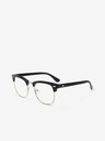 VEYREY VeyRey Blue Light Blocking Glasses Semi-Framed Gadson Fekete