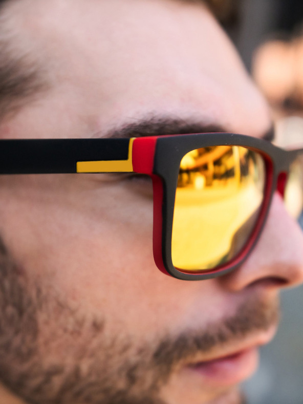 VEYREY VeyRey Teo férfi fekete polarizált napszemüveg