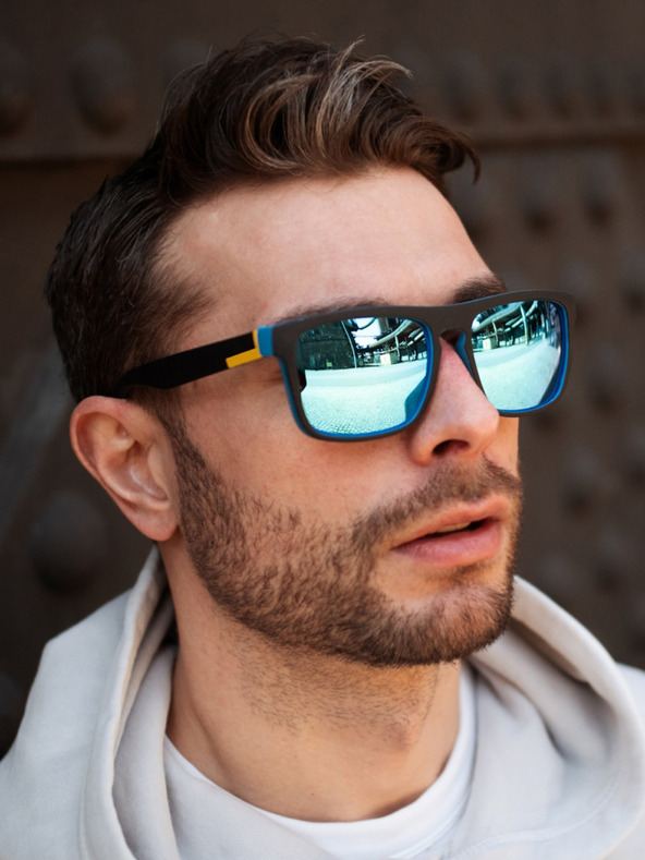 VEYREY VeyRey Polarizált napszemüveg Nerd Robert Kék