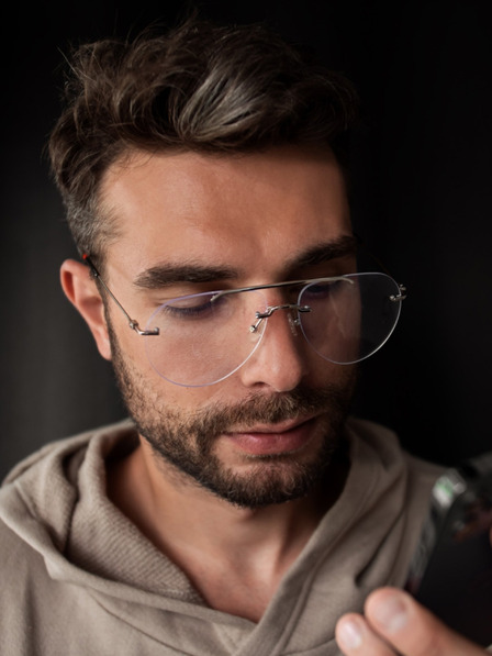 VEYREY Fekete VeyRey Dag kék fényt blokkoló szemüveg