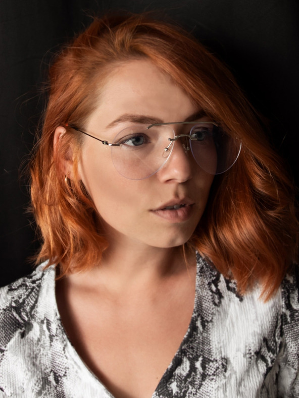 VEYREY Fekete VeyRey Dag kék fényt blokkoló szemüveg