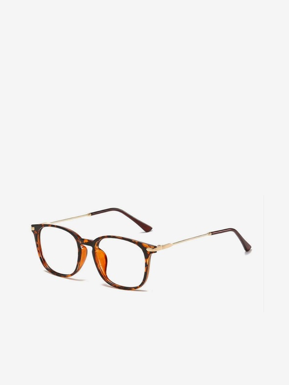 VEYREY VeyRey Kék fényt blokkoló szemüveg szögletes Orvar barna