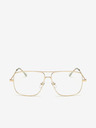 VEYREY Edge szemüveg tiszta lencsékkel, arany színben VeyRey Miles