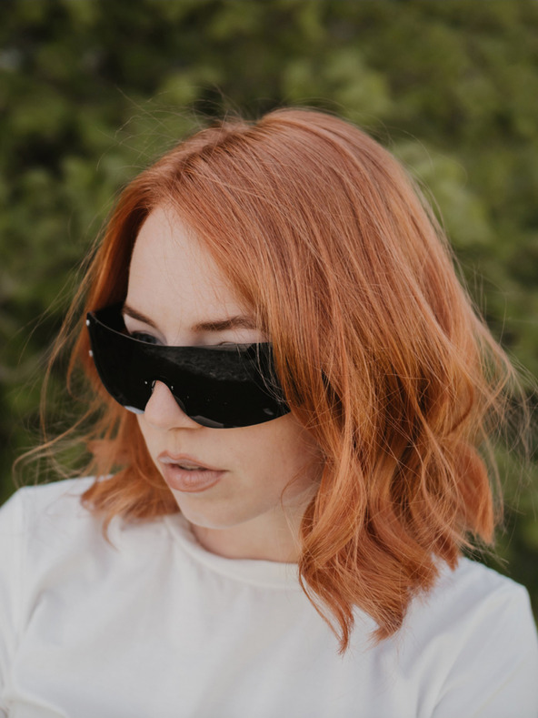 VEYREY Fekete uniszex napszemüveg VeyRey Binneon