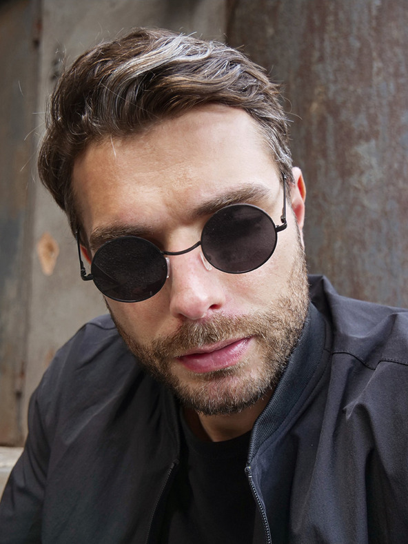 VEYREY Fekete polarizált napszemüveg Lenonky VeyRey Braam