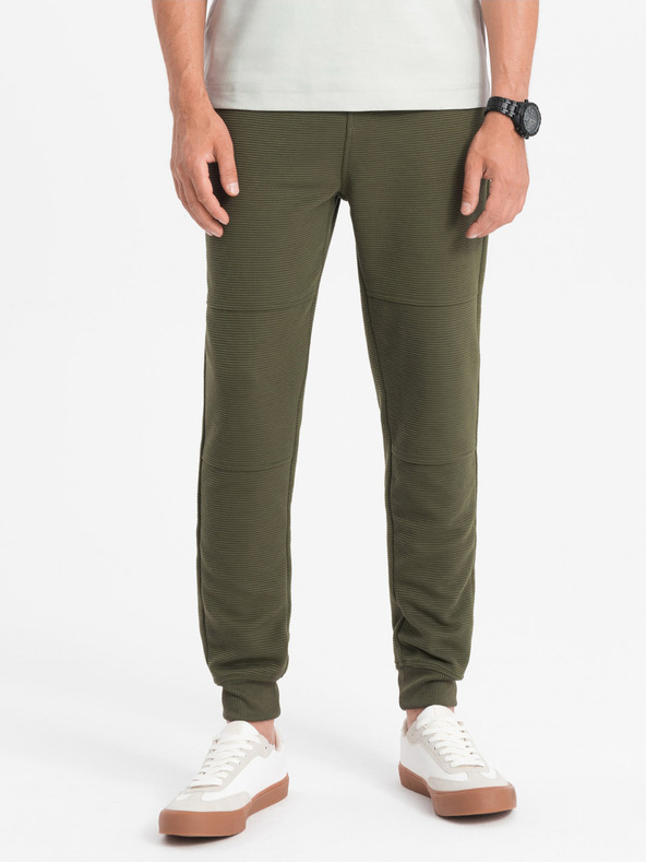 Ombre Clothing Khaki Férfi melegítőnadrág Ombre Ruházat Ottoman