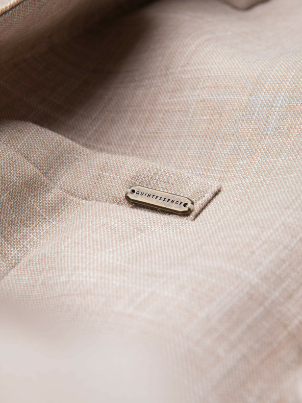 Ombre Clothing Bézs férfi blézer Ombre Ruházat