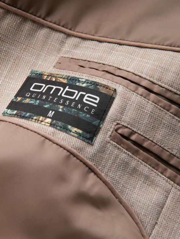 Ombre Clothing Bézs férfi blézer Ombre Ruházat