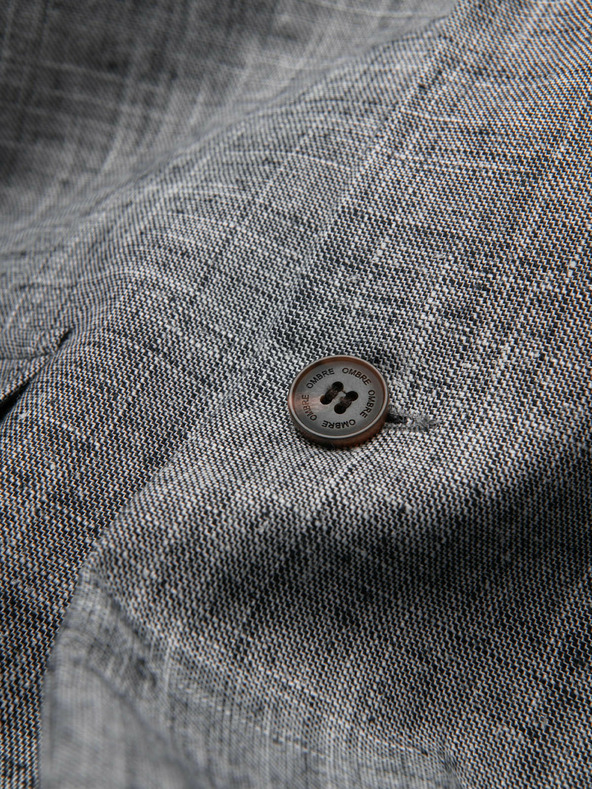 Ombre Clothing Szürke férfi zakó Ombre Ruházat