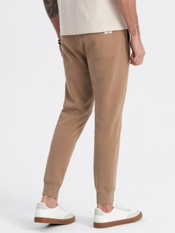 Ombre Clothing Barna férfi jogging nadrág Ombre Ruházat