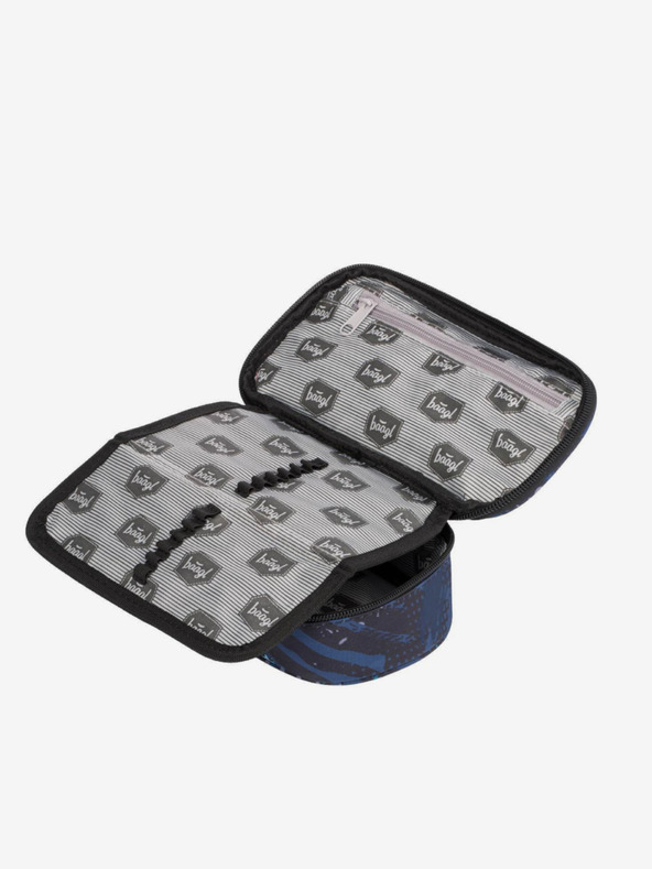 BAAGL  Kék iskolai tolltartó skate struktúra Baagl