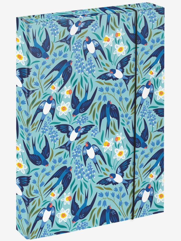 BAAGL  Kék iskolai füzetborító A4 Baagl |Jumbo Fecskék