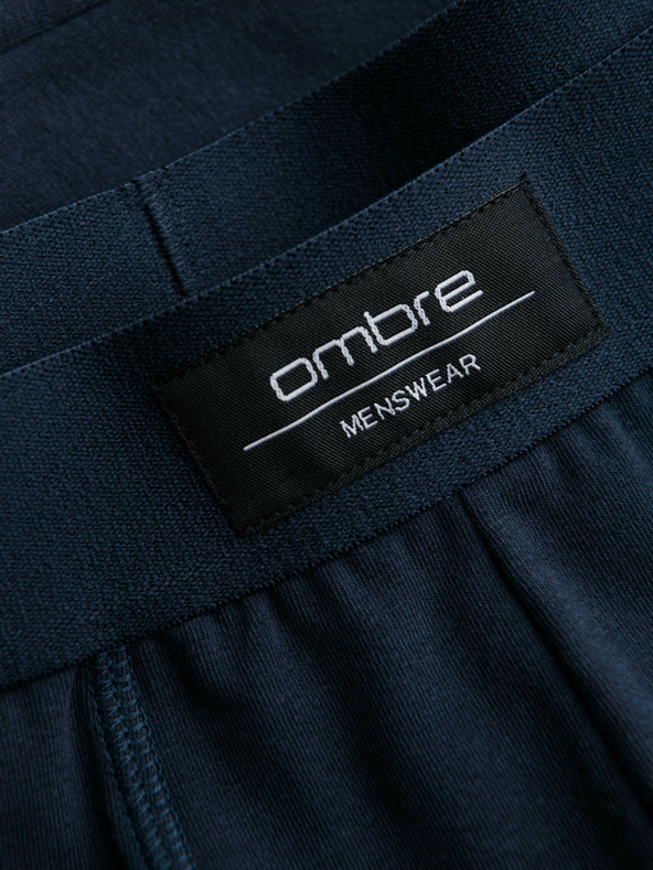 Ombre Clothing Férfi egyszínű BASIC boxeralsó elasztánnal Ombre Ruházat Ombre Clothing
