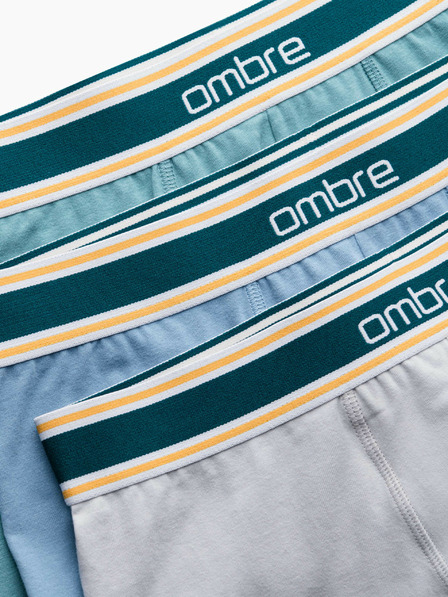 Ombre Clothing Klasszikus férfi boxeralsó dekoratív elasztikus derékszíjjal Ombre Clothing