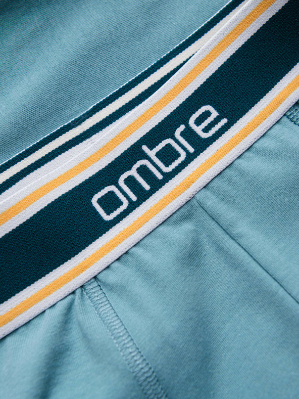 Ombre Clothing Klasszikus férfi boxeralsó dekoratív elasztikus derékszíjjal Ombre Clothing