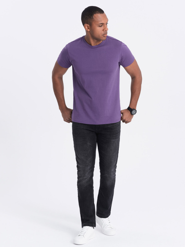 Ombre Clothing Férfi klasszikus pamut BASIC póló Ombre ruházat