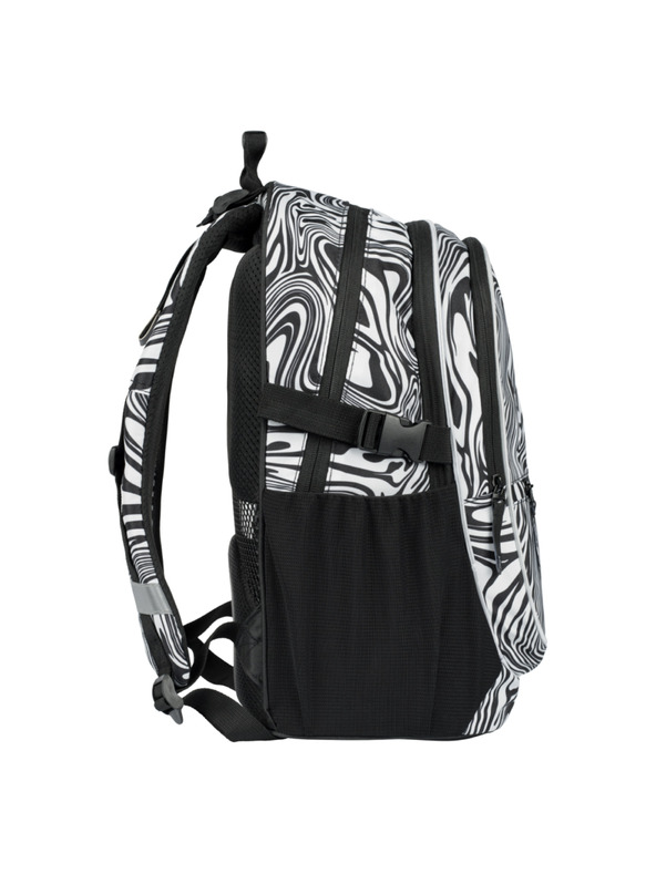 BAAGL  Fekete iskolai hátizsák Baagl Core Mixture