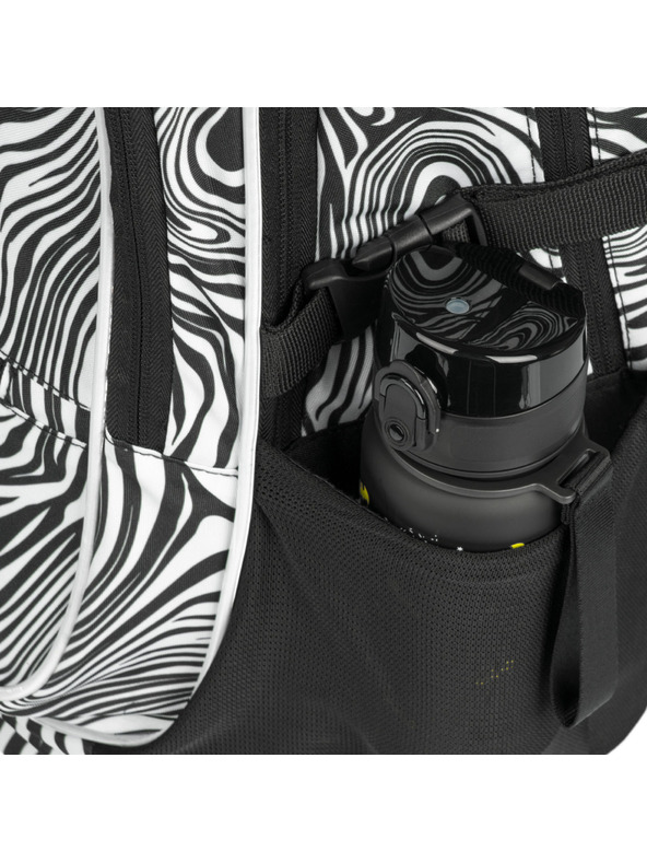 BAAGL  Fekete iskolai hátizsák Baagl Core Mixture