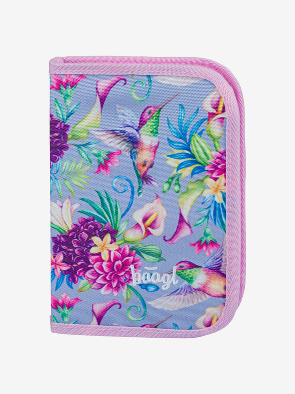 BAAGL  Lila iskolai tolltartó egyrétegű Baagl Kolibri