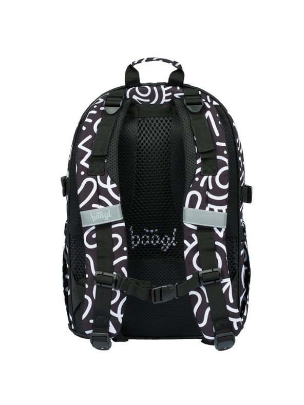 BAAGL  Baagl Core Element fekete iskolai hátizsák