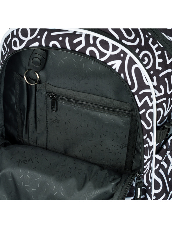 BAAGL  Baagl Core Element fekete iskolai hátizsák