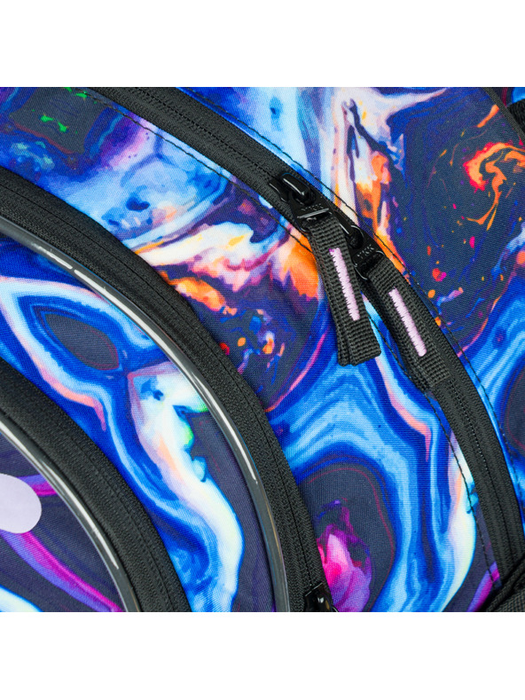 BAAGL  Lila iskolai szett - hátizsák, tolltartó, táska Baagl Core Marble