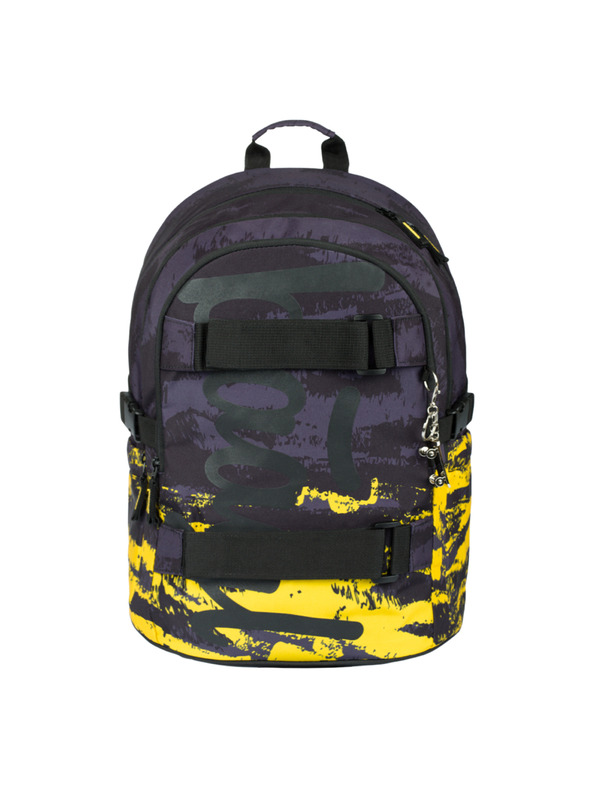 BAAGL  Szürke iskolai szett - hátizsák, tolltartó, táska Baagl Skate Dune