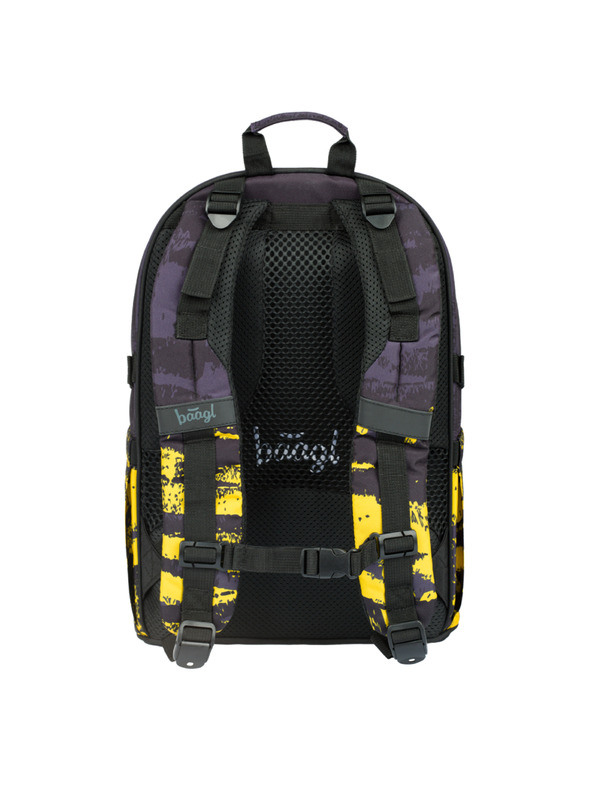 BAAGL  Szürke iskolai szett - hátizsák, tolltartó, táska Baagl Skate Dune