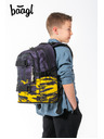 BAAGL  Szürke iskolai szett - hátizsák, tolltartó, táska Baagl Skate Dune