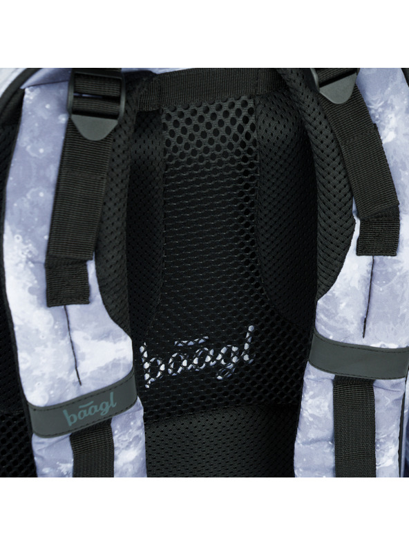 BAAGL  Szürke Iskolai hátizsák Baagl Skate NASA Szürke Szürke