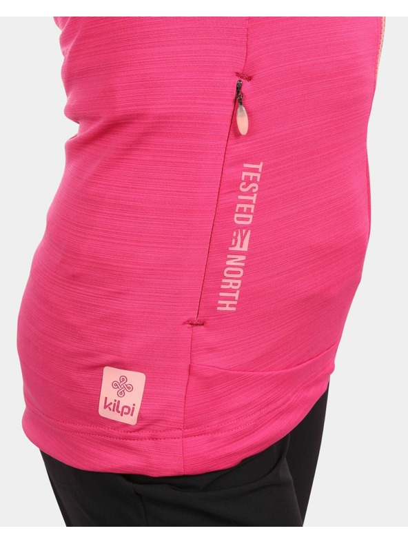 Kilpi Női Stretch kapucnis Kilpi MEMPHIS-W Rózsaszínű