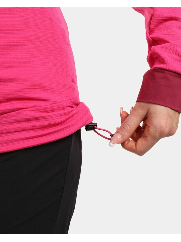 Kilpi Női Stretch kapucnis Kilpi MEMPHIS-W Rózsaszínű