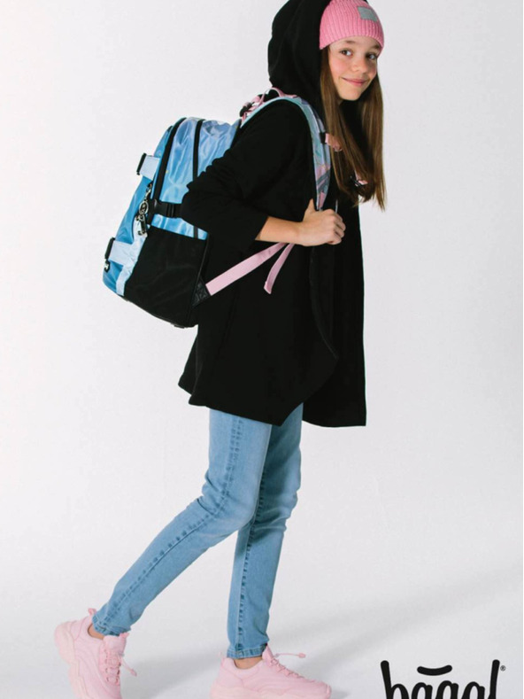 BAAGL  BAAGL Iskolai hátizsák Skate Moon BAAGL