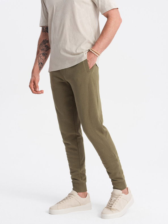 Ombre Clothing Férfi pamut melegítőnadrág BASIC Ombre Clothing