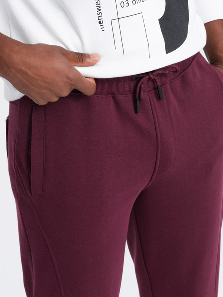 Ombre Clothing Férfi pamut melegítőnadrág BASIC joggers Ombre Clothing