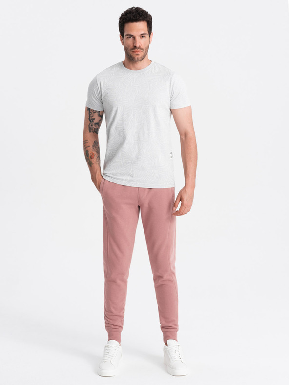 Ombre Clothing Férfi pamut melegítőnadrág BASIC jogger Ombre Clothing