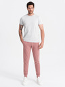 Ombre Clothing Férfi pamut melegítőnadrág BASIC jogger Ombre Clothing