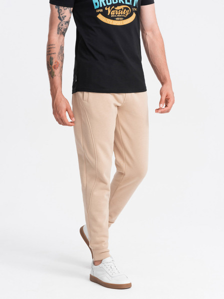 Ombre Clothing Férfi pamut melegítőnadrág BASIC joggers Ombre Clothing