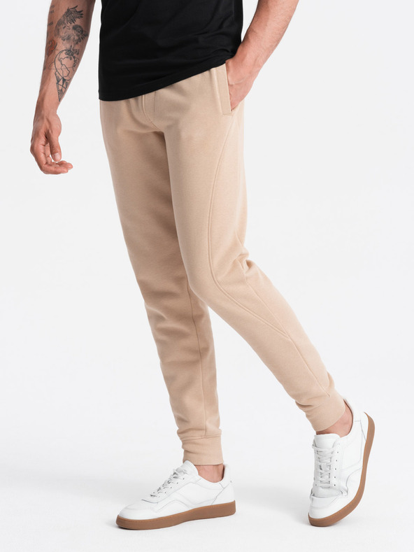 Ombre Clothing Férfi pamut melegítőnadrág BASIC joggers Ombre Clothing