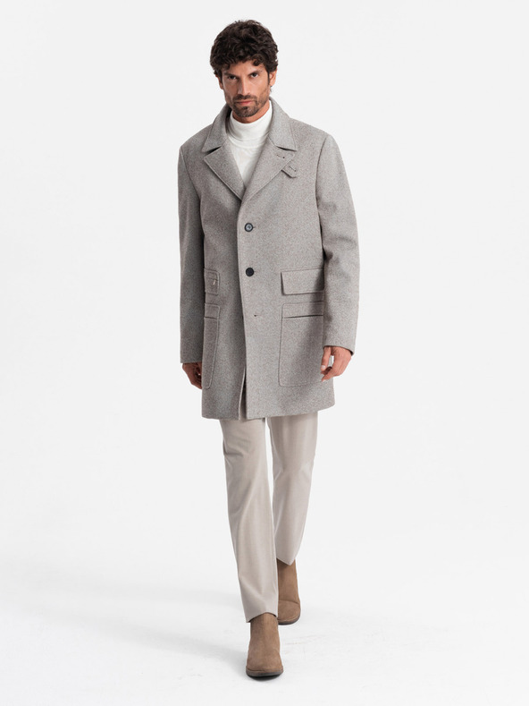 Ombre Clothing Férfi egyberészes kabát Ombre ruházat