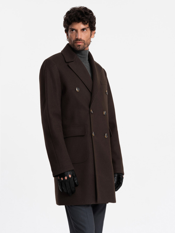 Ombre Clothing Férfi két mellű kabát Ombre Clothing