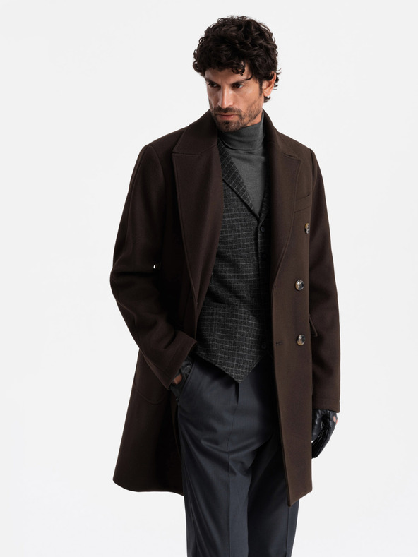 Ombre Clothing Férfi két mellű kabát Ombre Clothing