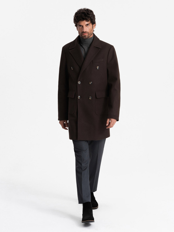 Ombre Clothing Férfi két mellű kabát Ombre Clothing